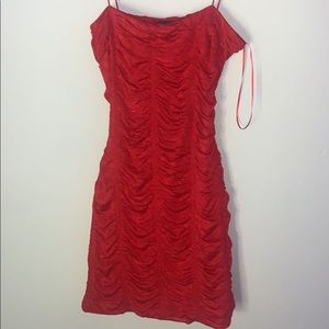 Mini Bodycon Red Dress